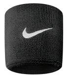 Nike Swoosh Wristbands 2 Pack (Black/White)