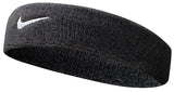 Nike Swoosh Headband (Black/White) - RacquetGuys.ca