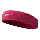 Nike Swoosh Headband (Vivid pink/White) - RacquetGuys.ca