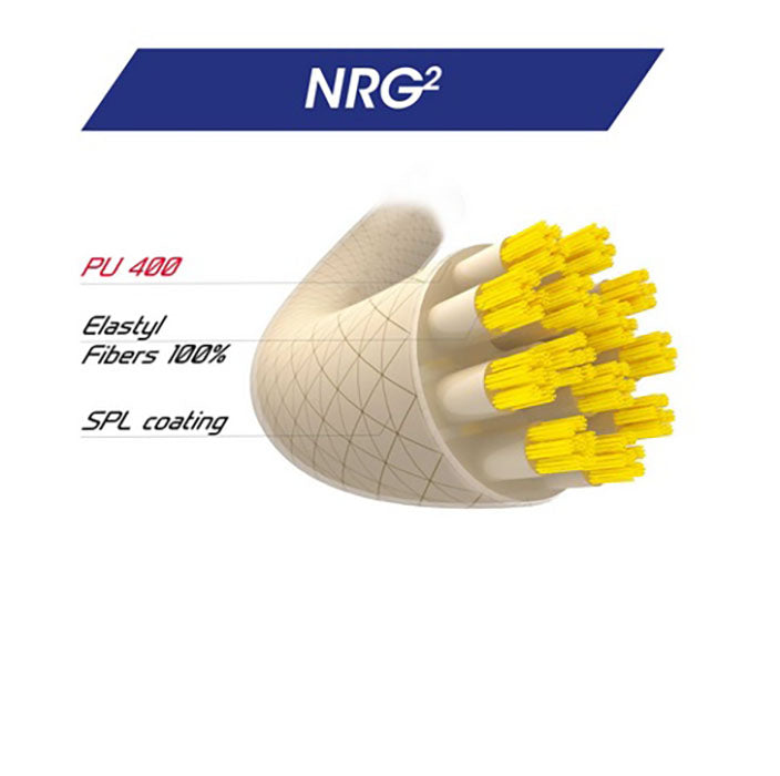 Tecnifibre NRG2 17/1.24 Tennis String (Natural) - Cut from Reel