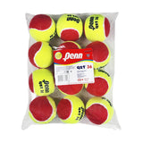 Penn QST 36 Quick Start Red Junior Tennis Balls 12 Pack