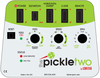 Lobster The Pickle 2 - Pickleball Ball Machine - RacquetGuys.ca