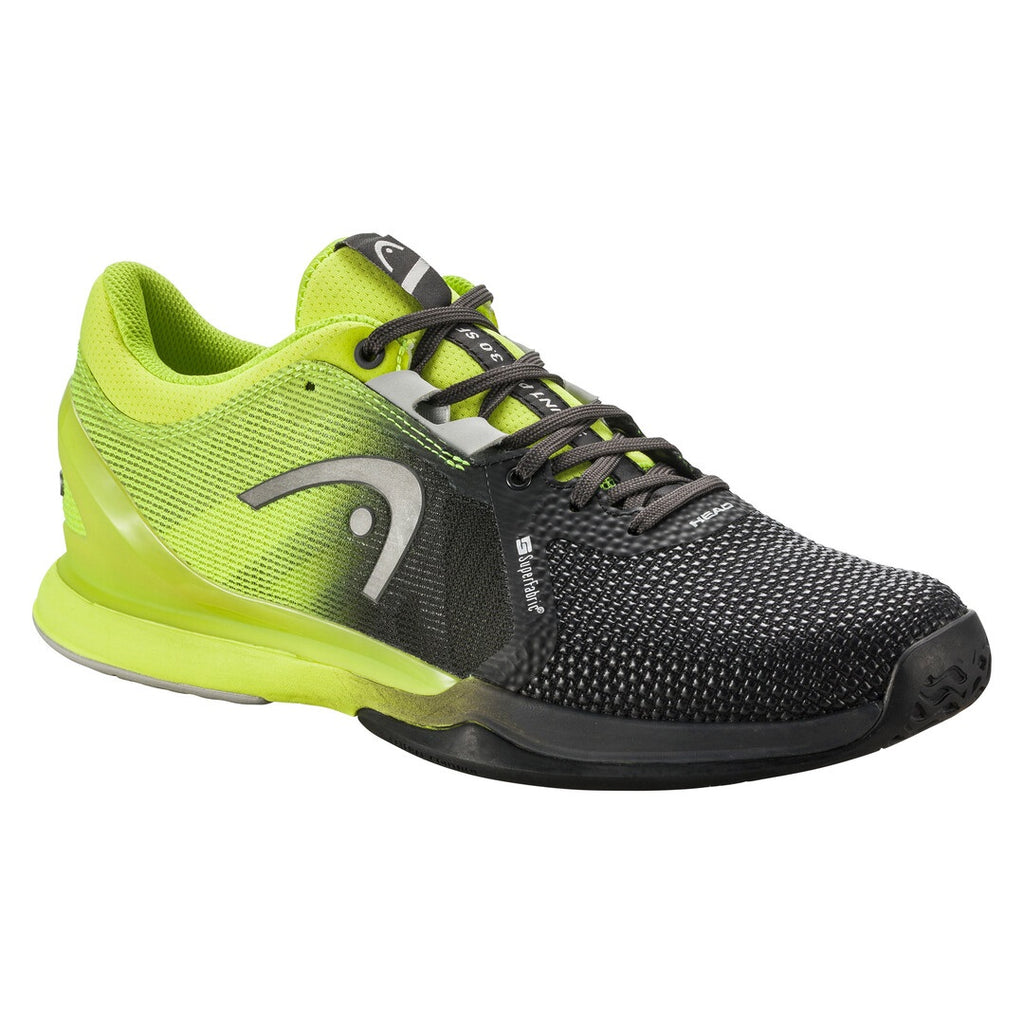 Head Sprint Pro 3.0 SF Men's Tennis Shoe (Black/Lime) - RacquetGuys.ca