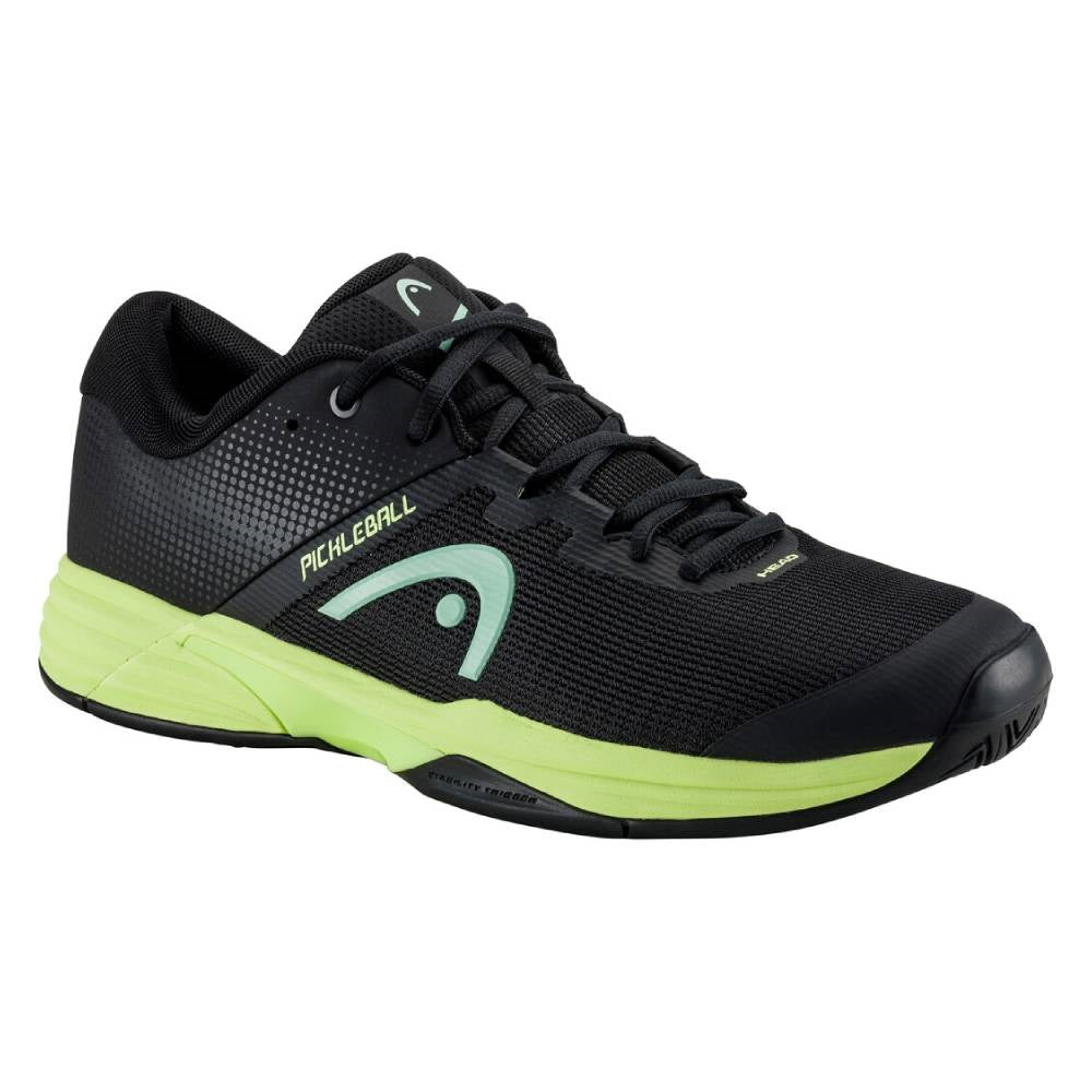 Head Revolt Evo 2.0 Men's Pickleball Shoe (Black/Green) - RacquetGuys.ca