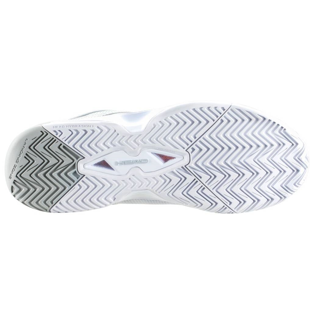 Head Revolt Evo 2.0 Women's Tennis Shoe (White/Grey) - RacquetGuys.ca
