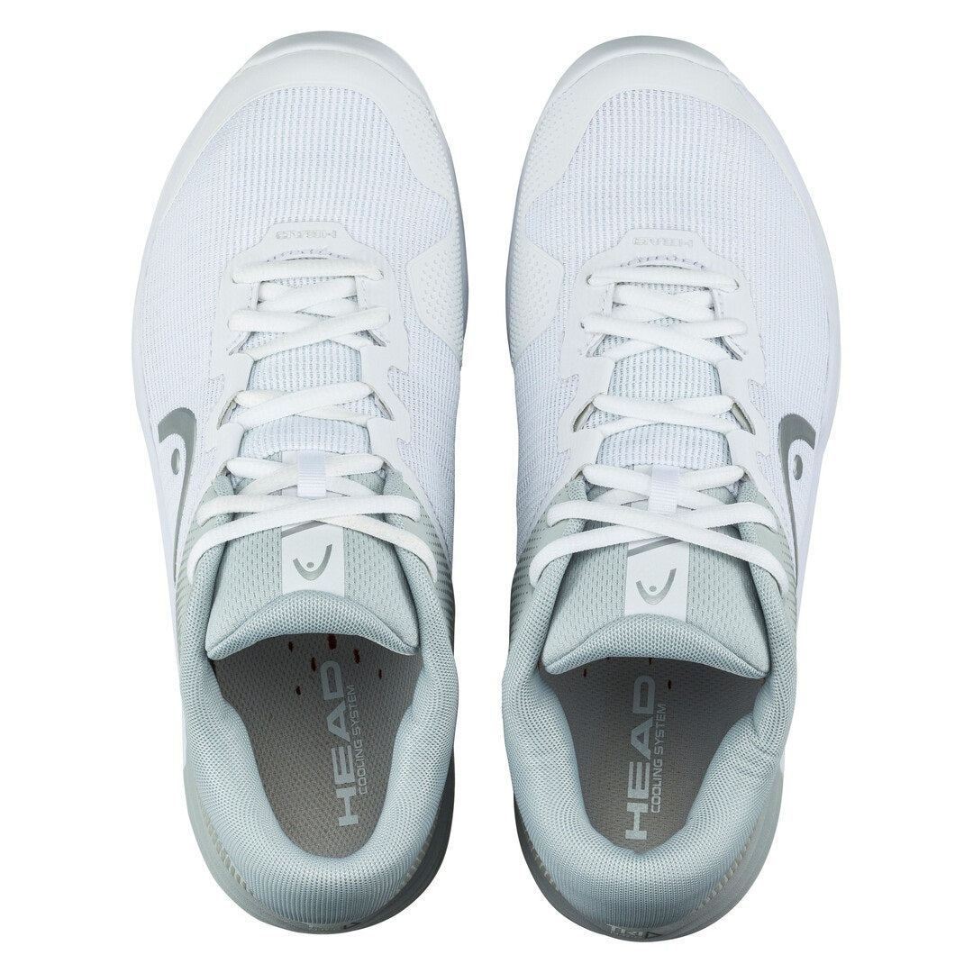 Head Revolt Evo 2.0 Women's Tennis Shoe (White/Grey) - RacquetGuys.ca