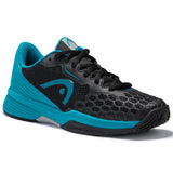 Head Revolt Pro 3.5 Junior Tennis Shoe (Black/Blue) - RacquetGuys.ca