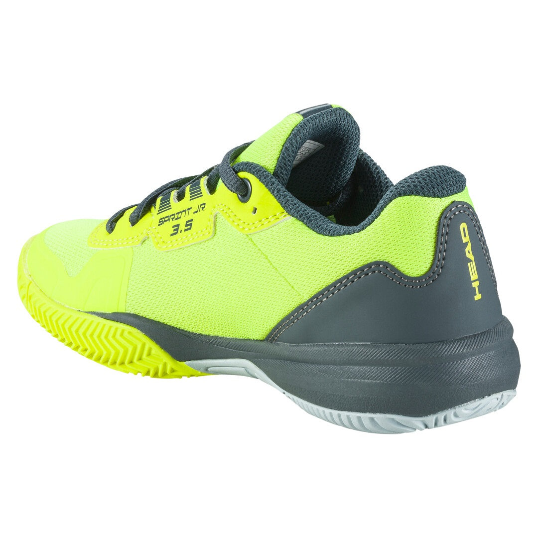 Head Sprint 3.5 Junior Tennis Shoe (Yellow/Green) - RacquetGuys.ca