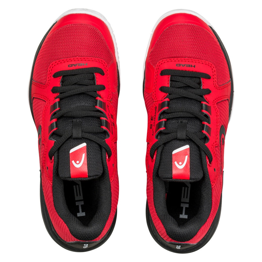 Head Sprint 3.5 Junior Tennis Shoe (Red/Black) - RacquetGuys.ca