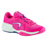 Head Sprint 3.5 Junior Tennis Shoe (Pink/Aqua) - RacquetGuys.ca