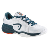 Head Sprint 3.5 Junior Tennis Shoe (White/Blue/Orange)