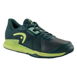 Head Sprint Pro 3.5 Clay Men's Tennis Shoe (Green)