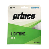 Prince Lightning XX 16/1.30 Tennis String (Silver)