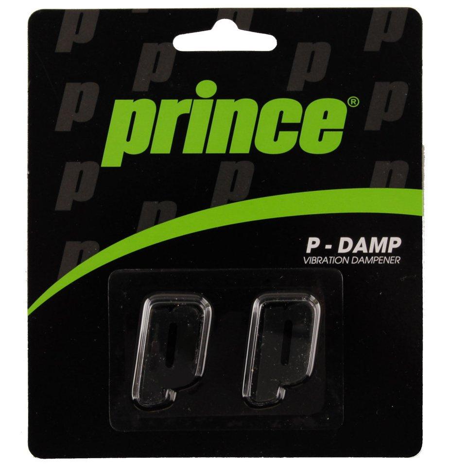 Prince P Damp Vibration Dampener 2 Pack (Black) - RacquetGuys.ca