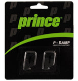 Prince P Damp Vibration Dampener 2 Pack (Black) - RacquetGuys.ca