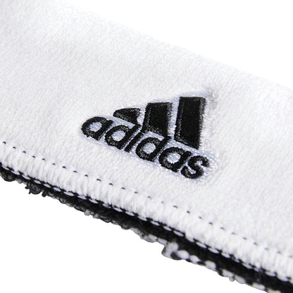 Adidas Interval Reversible Headband (White/Black) - RacquetGuys.ca