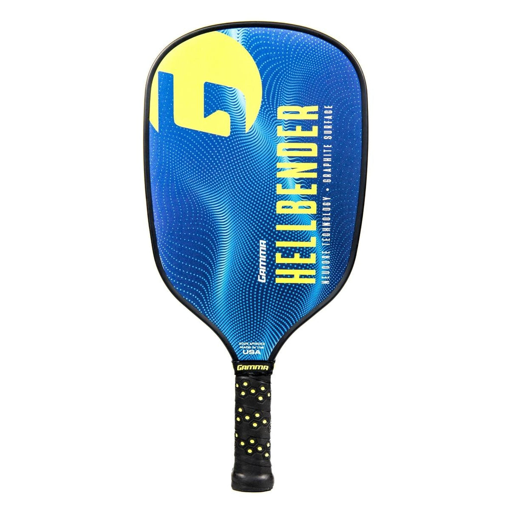 Gamma Hellbender Neucore (Blue/Yellow) | RacquetGuys.ca