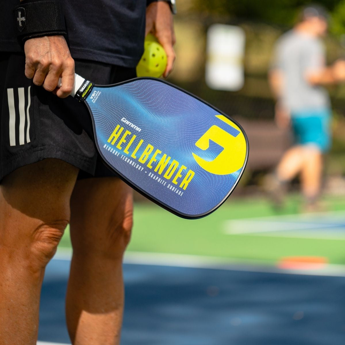 Gamma Hellbender Neucore (Blue/Yellow) - RacquetGuys.ca