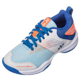 Yonex Power Cushion 37 Junior Indoor Court Shoe (White/Blue) - RacquetGuys.ca