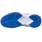 Yonex Power Cushion 37 Junior Indoor Court Shoe (White/Blue) - RacquetGuys.ca