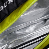 Dunlop SX Performance Thermo 8 Pack Racquet Bag (Black/Yellow) - RacquetGuys.ca