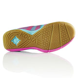 Salming Kobra Women's Indoor Court Shoe (Turquoise/Pink) - RacquetGuys.ca