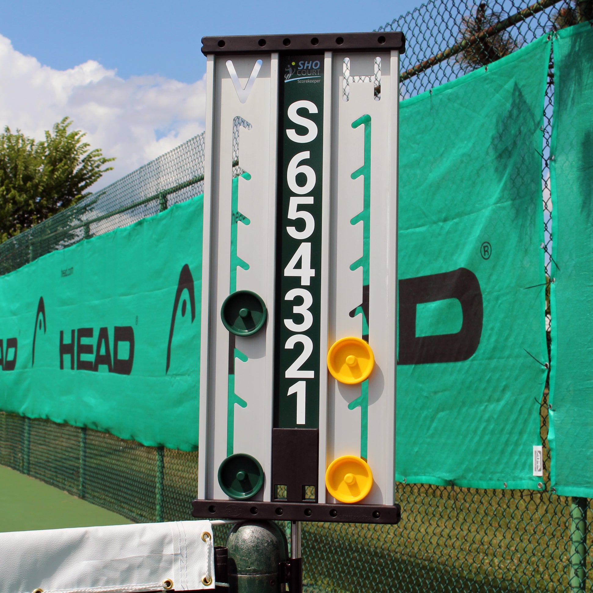 Sho Court Tennis Score Keeper (1-6) - RacquetGuys.ca