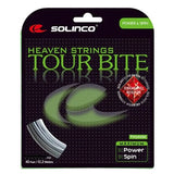 Solinco Tour Bite Diamond Rough 16 Tennis String (Silver) - RacquetGuys.ca