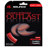 Solinco Outlast 16L Tennis String (Red) - RacquetGuys.ca