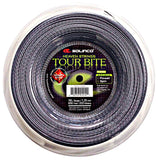 Solinco Tour Bite Diamond Rough 16L/1.25 Tennis String Reel (Silver)