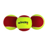 Diadem Premier Stage 3 Red Felt Junior Tennis Balls 3 Pack