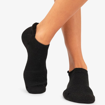 Thorlo Tennis Unisex Rolltop Socks (Black) - RacquetGuys.ca