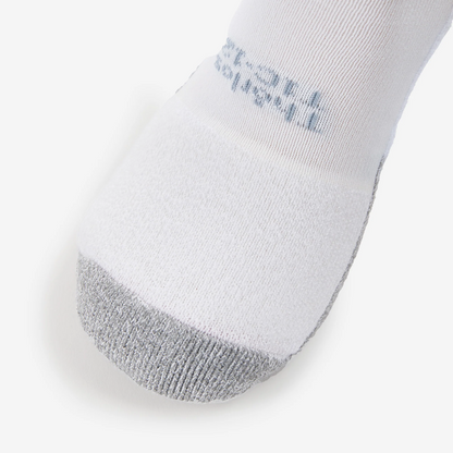 Thorlo Unisex Tennis Light Cushion Crew Socks (White) - RacquetGuys.ca