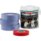 Tourna Grip Original XL Overgrip 30 Pack Travel Pouch (Blue)
