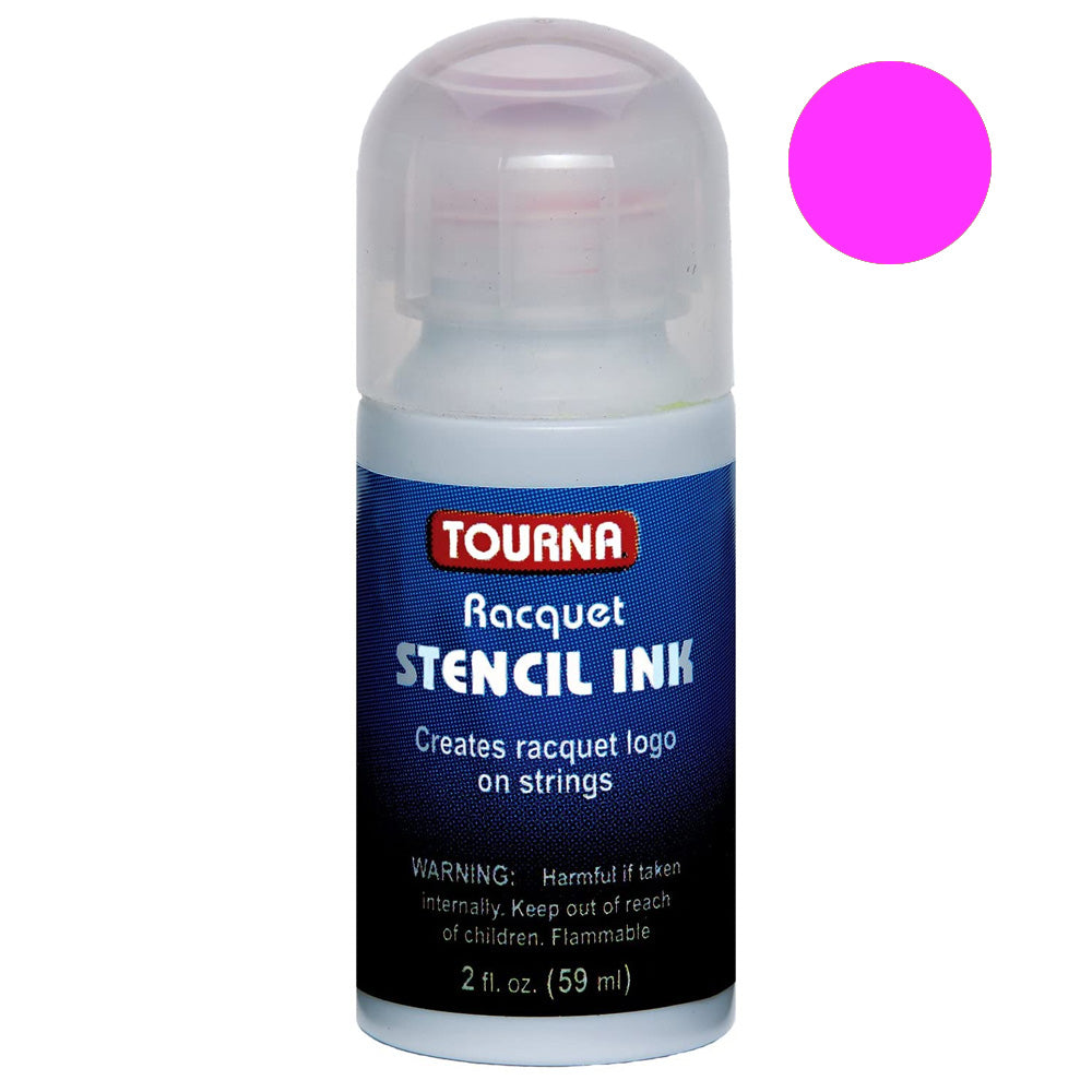 Tourna Stencil Ink (Pink) - RacquetGuys.ca