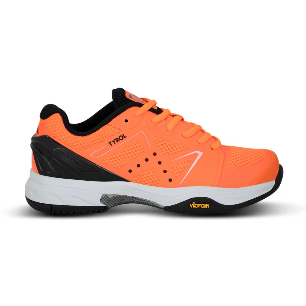 Tyrol Drive V Women's Pickleball Shoe (Orange/Black) - RacquetGuys.ca