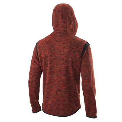 Wilson Men's Training Hooded Jacket II (Red/Black) - RacquetGuys.ca