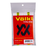 Volkl V-Dry Overgrip 12 Pack (White) - RacquetGuys.ca