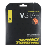 Volkl V-Star 16 Tennis String (Fluo Orange) - RacquetGuys.ca