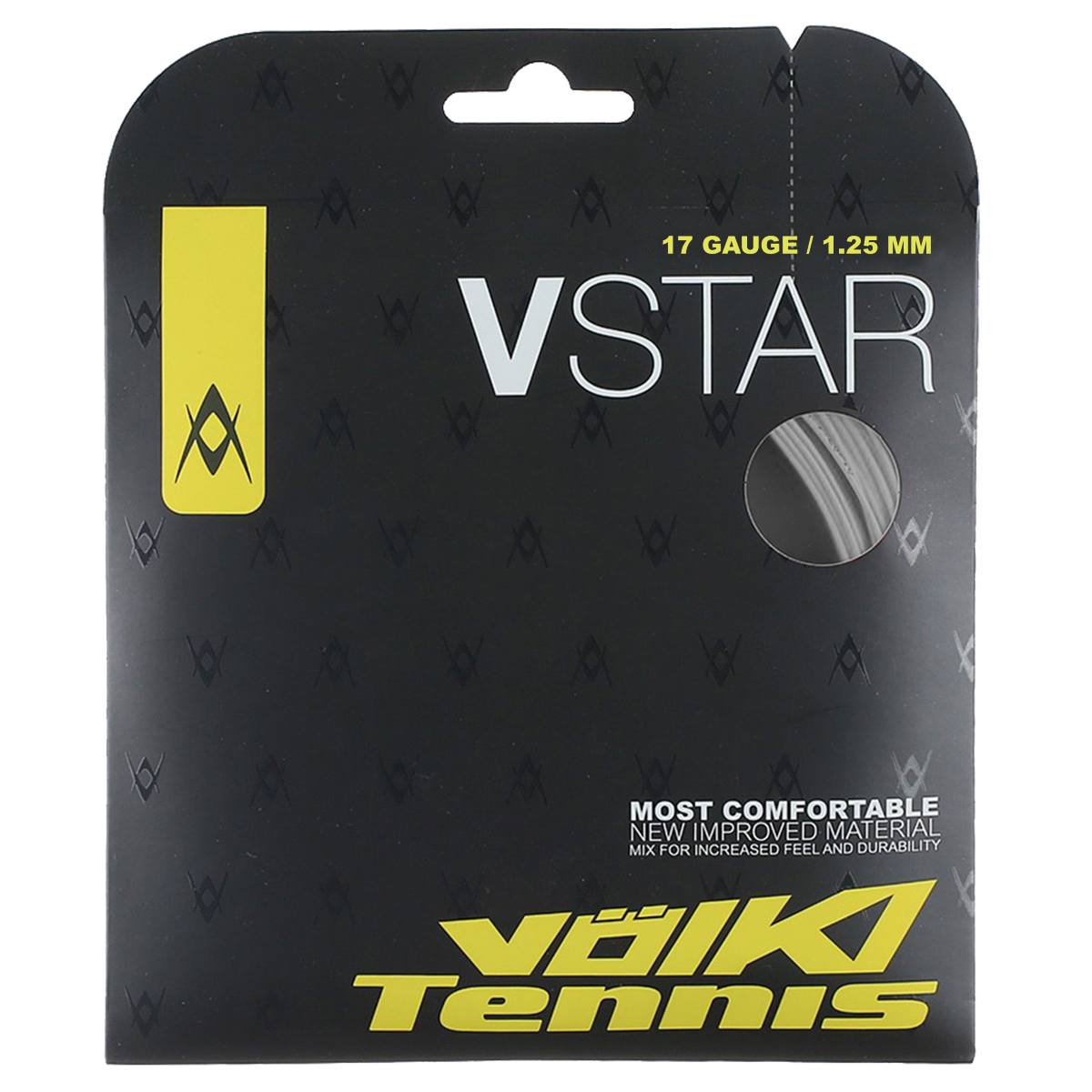 Volkl V-Star 17 Tennis String (White) - RacquetGuys.ca