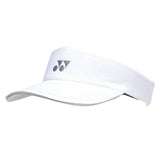 Yonex Logo Visor (White) - RacquetGuys.ca