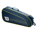 Wilson Junior 3 Pack Bag (Navy/White/Green) - RacquetGuys.ca