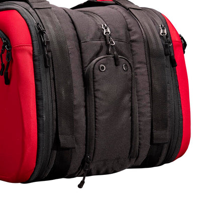 Wilson Clash v2 Super Tour 15 Pack Racquet Bag (Red/Black) - RacquetGuys.ca
