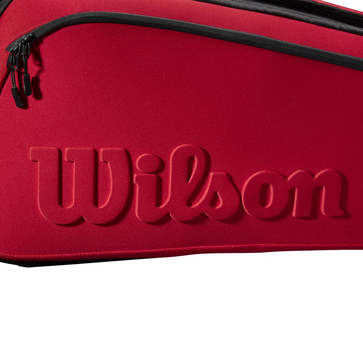 Wilson Clash V2 Super Tour Pack Racquet Bag (Red/Black