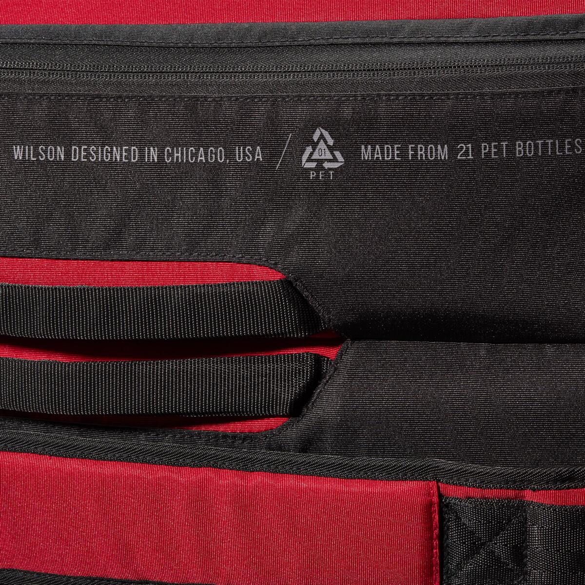 Wilson Clash v2 Super Tour 9 Pack Racquet Bag (Red/Black) - RacquetGuys.ca