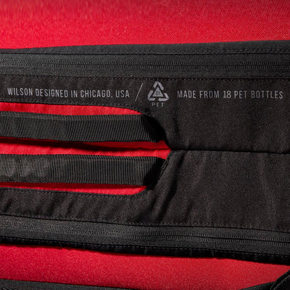 Wilson Clash v2 Super Tour 6 Pack Racquet Bag (Red/Black) - RacquetGuys.ca