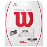 Wilson Revolve Twist 17/1.25 Tennis String (Grey)