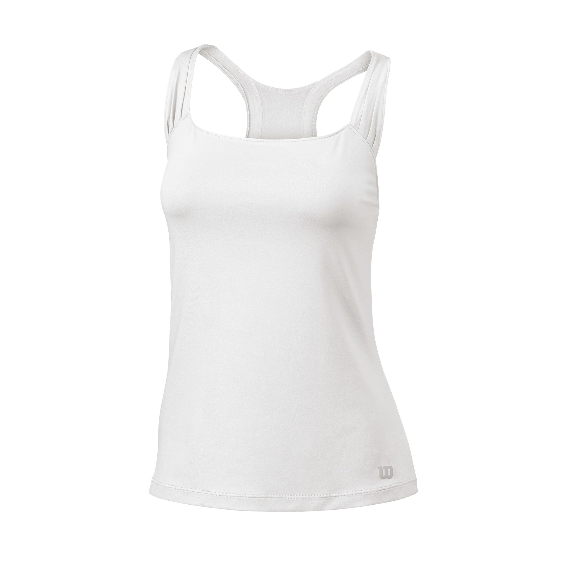 Wilson Womens Core Classic Tank Top (White) - RacquetGuys.ca