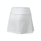 Wilson Girls Core 11 Inch Skirt (White) - RacquetGuys.ca