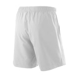 Wilson Men's Team 8" Shorts (White) - RacquetGuys.ca